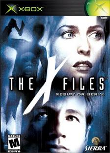 Pochette The X-Files : Resist or Serve version Xbox