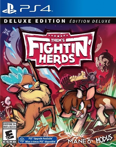 Pochette Them's Fightin' Herds version PlayStation 4