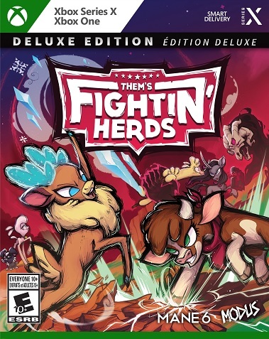 Pochette Them's Fightin' Herds version Xbox Series X/S