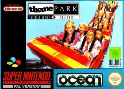 Pochette Theme Park version Super Nintendo