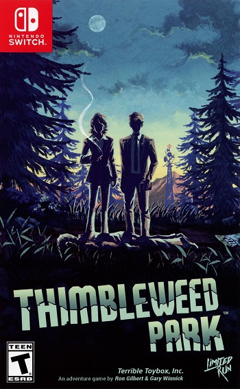 Pochette Thimbleweed Park version Switch