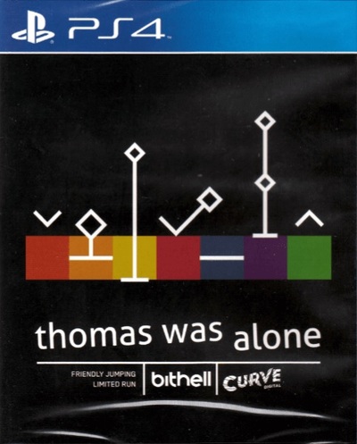 Pochette Thomas Was Alone version PlayStation 4