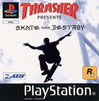 Pochette Thrasher Presents : Skate and Destroy version PlayStation