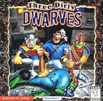 Pochette Three Dirty Dwarves version PC Windows