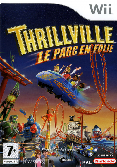Pochette Thrillville : le parc en folie version Wii