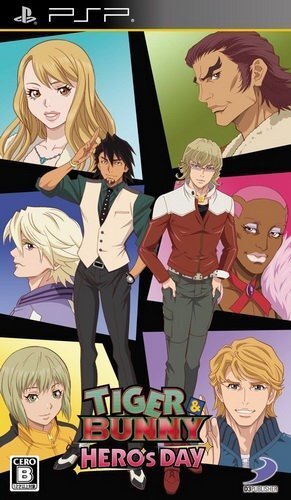 Pochette Tiger & Bunny : Hero's Day version PSP