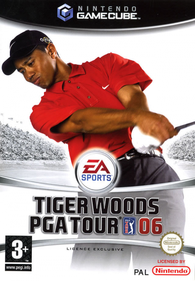 Pochette Tiger Woods PGA Tour 06 version GameCube
