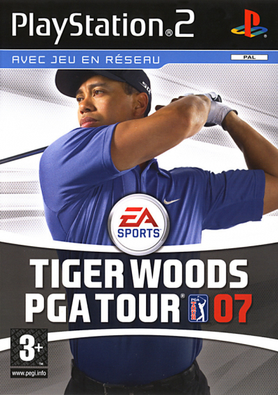 Pochette Tiger Woods PGA Tour 07 version PlayStation 2