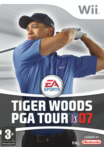 Pochette Tiger Woods PGA Tour 07 version Wii