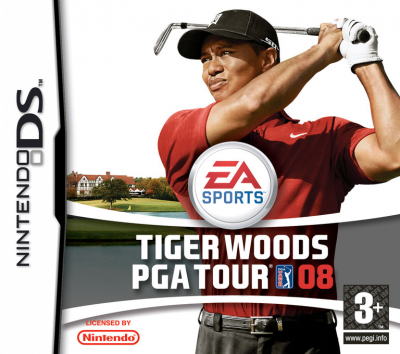 Pochette Tiger Woods PGA Tour 08 version DS