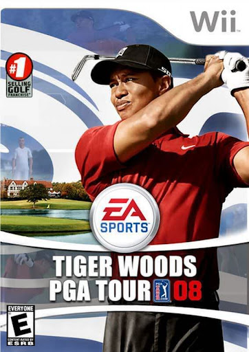 Pochette Tiger Woods PGA Tour 08 version Wii