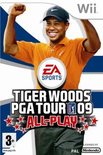 Pochette Tiger Woods PGA Tour 09 All-Play version Wii
