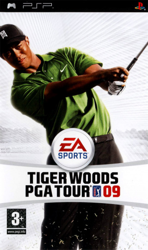 Pochette Tiger Woods PGA Tour 09 version PSP
