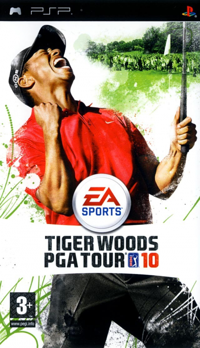 Pochette Tiger Woods PGA Tour 10 version PSP