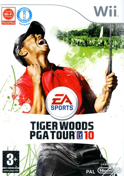 Pochette Tiger Woods PGA Tour 10 version Wii