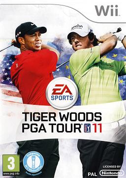 Pochette Tiger Woods PGA Tour 11 version Wii