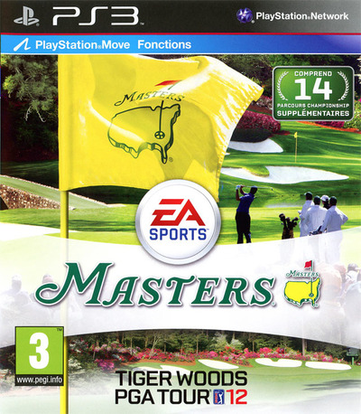 Pochette Tiger Woods PGA Tour 12 : The Masters version PlayStation 3
