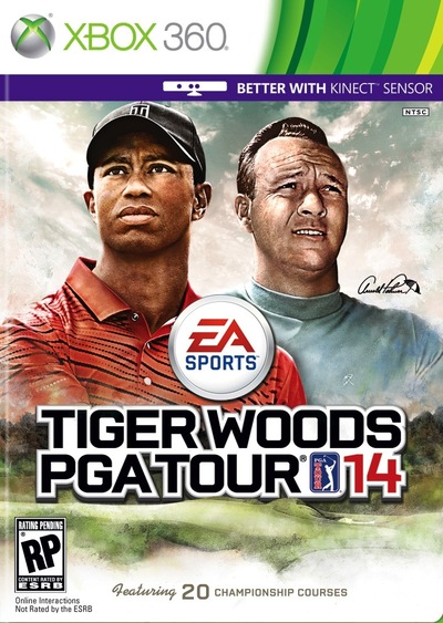 Pochette Tiger Woods PGA Tour 14 version Xbox 360