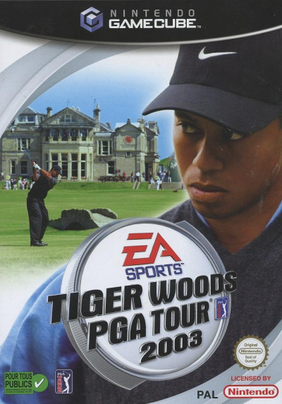 Pochette Tiger Woods PGA Tour 2003 version GameCube