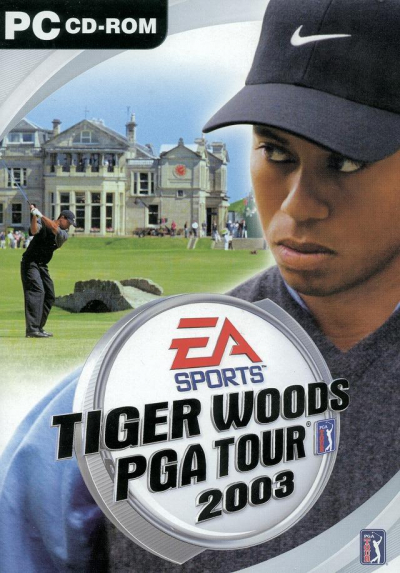 Pochette Tiger Woods PGA Tour 2003 version PC Windows