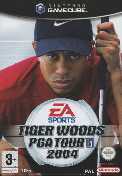 Pochette Tiger Woods PGA Tour 2004 version GameCube