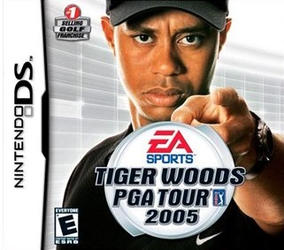 Pochette Tiger Woods PGA Tour 2005 version DS