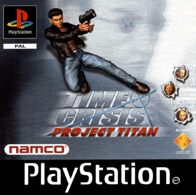 Pochette Time Crisis : Project Titan version PlayStation