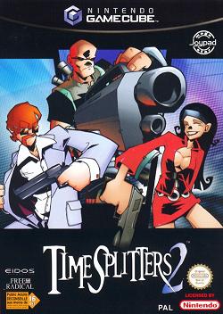 Pochette Time Splitters 2 version GameCube