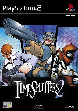 Pochette Time Splitters 2 version PlayStation 2