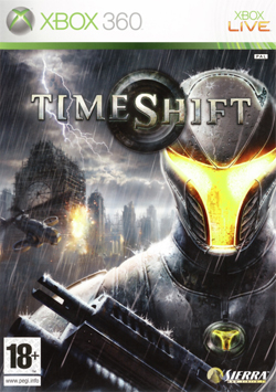 Pochette TimeShift version Xbox 360