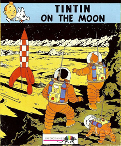 Pochette Tintin sur la Lune version PC Windows