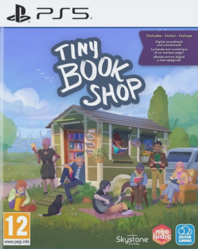 Pochette Tiny Bookshop version PlayStation 5