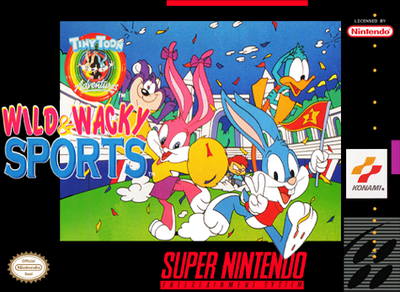 Pochette Tiny Toon Adventures : Wild & Wacky Sports version Super Nintendo
