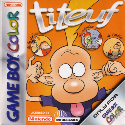 Pochette Titeuf version GameBoy/Color
