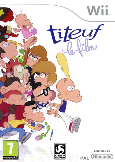 Pochette Titeuf le Film version Wii