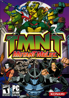 Pochette TMNT Mutant Melee version PC Windows
