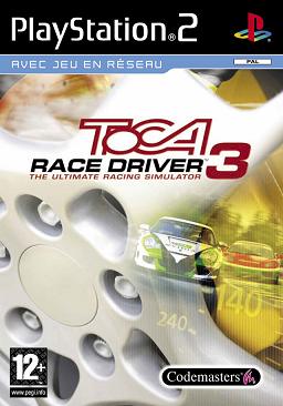 Pochette TOCA Race Driver 3 version PlayStation 2