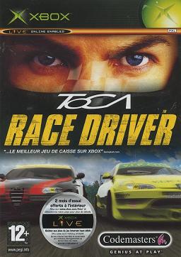 Pochette TOCA Race Driver version Xbox