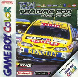 Pochette TOCA Touring Car Championship version GameBoy/Color