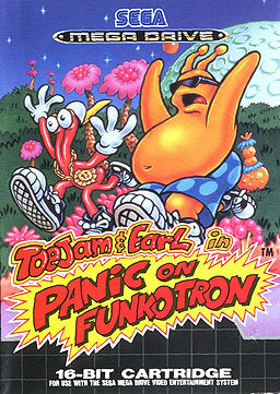 Pochette ToeJam & Earl in Panic on Funkotron version Megadrive