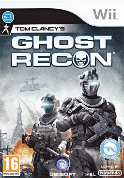 Pochette Tom Clancy's Ghost Recon version Wii