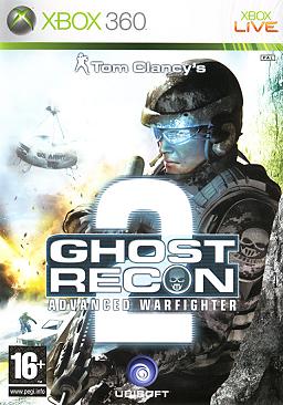 Pochette Tom Clancy's Ghost Recon Advanced Warfighter 2 version Xbox 360