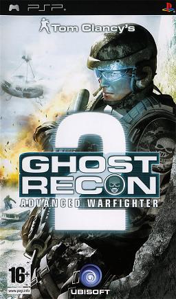 Pochette Tom Clancy's Ghost Recon Advanced Warfighter 2 version PSP
