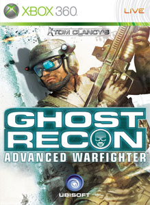 Pochette Tom Clancy's Ghost Recon Advanced Warfighter version Xbox 360