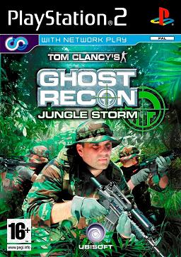 Pochette Tom Clancy's Ghost Recon : Jungle Storm version PlayStation 2