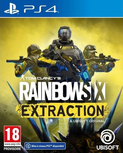 Pochette Tom Clancy's Rainbow Six Extraction version PlayStation 4