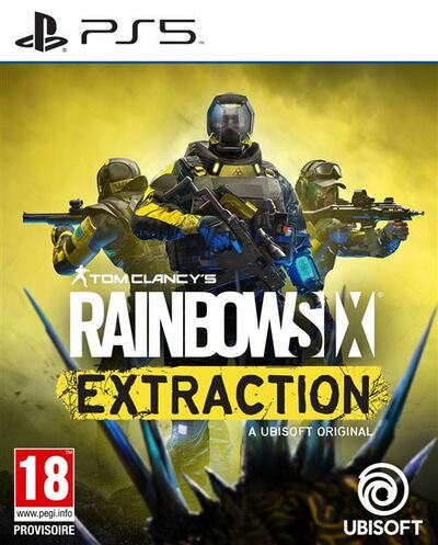 Pochette Tom Clancy's Rainbow Six Extraction version PlayStation 5