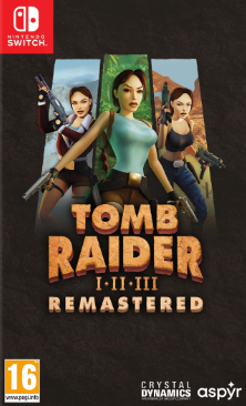 Pochette Tomb Raider I-II-III Remastered version Switch