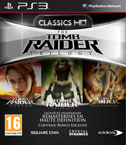 Pochette Tomb Raider Trilogy version PlayStation 3