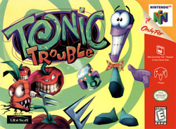 Pochette Tonic Trouble version Nintendo 64
